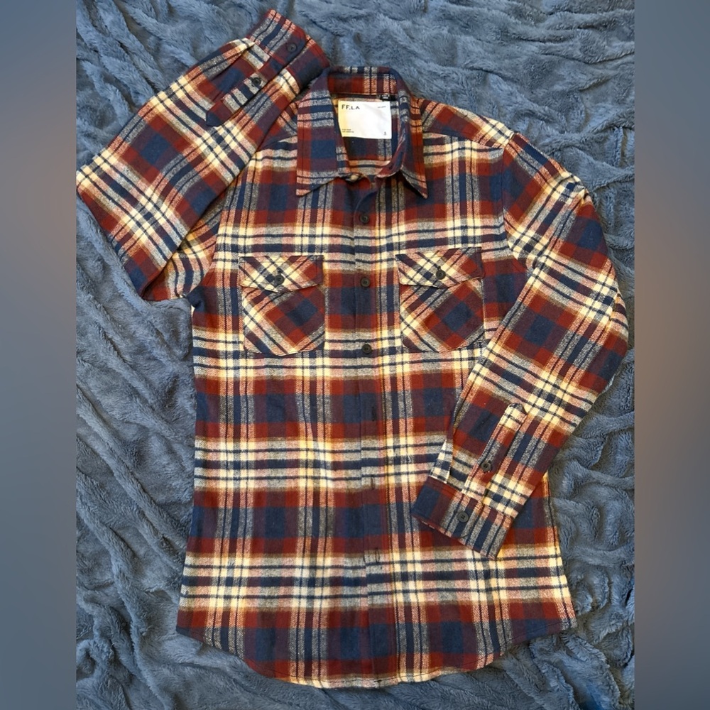 FF LA (Five Four Los Angeles) NWOT men’s flannel